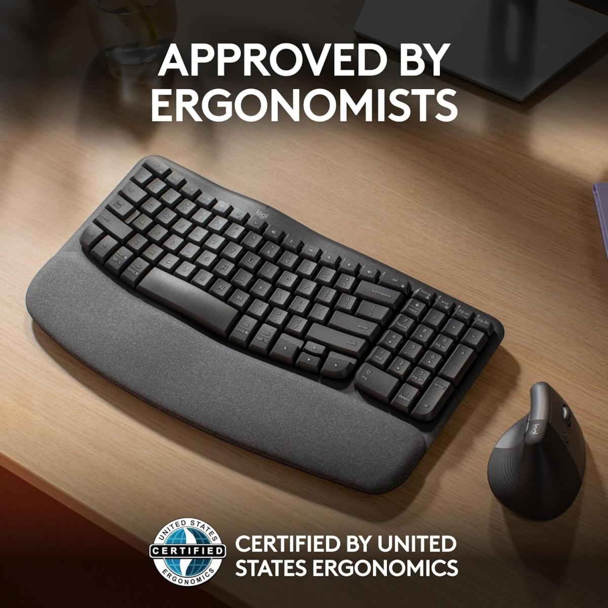 Logitech Bluetooth gaming keyboard for computer setup