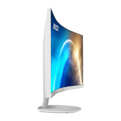 MSI PRO MP341CQW 34" Business & Produivity Curved 1500R 2K UWQHD VA,100Hz Refresh Rate, 1ms , 1.07b Color Support, Built In Speakers , White