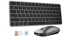 Meetion ikey C210 Wireless Ultra-thin Keyboard and Mouse Combo -Black