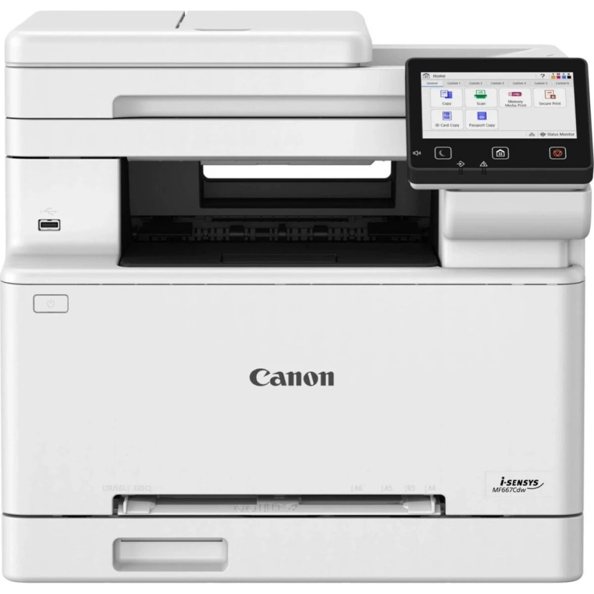 Canon i-SENSYS MF667CDW Wireless & Duplex Scanning 4-in-1 (Print, Copy, Scan , Fax) Multifunction Colour Printer up to 25 ppm