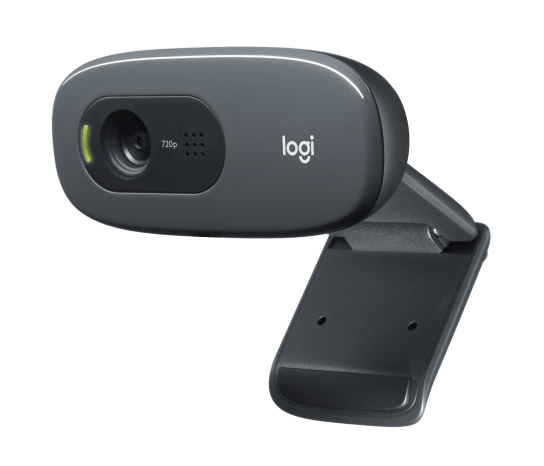 Logitech C270 HD Webcam, HD 720p