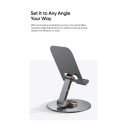 Mcdodo TB-692 - 360° Rotation Magnetic Desk Phone Stand, Foldable All‑Metal Design, Secure Magnetic Grip - 18 Months Warranty