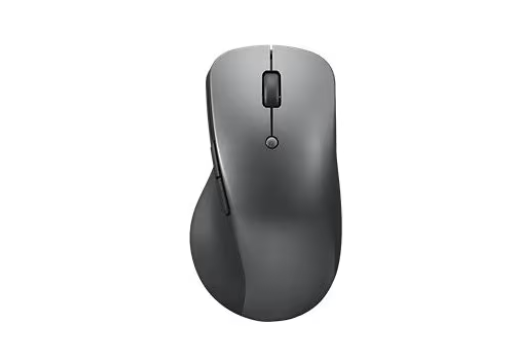 Lenovo Professional Bluetooth Rechargeable 4,000 DPI Mouse Quickly connect with Bluetooth 5.1 and Swift Pair support