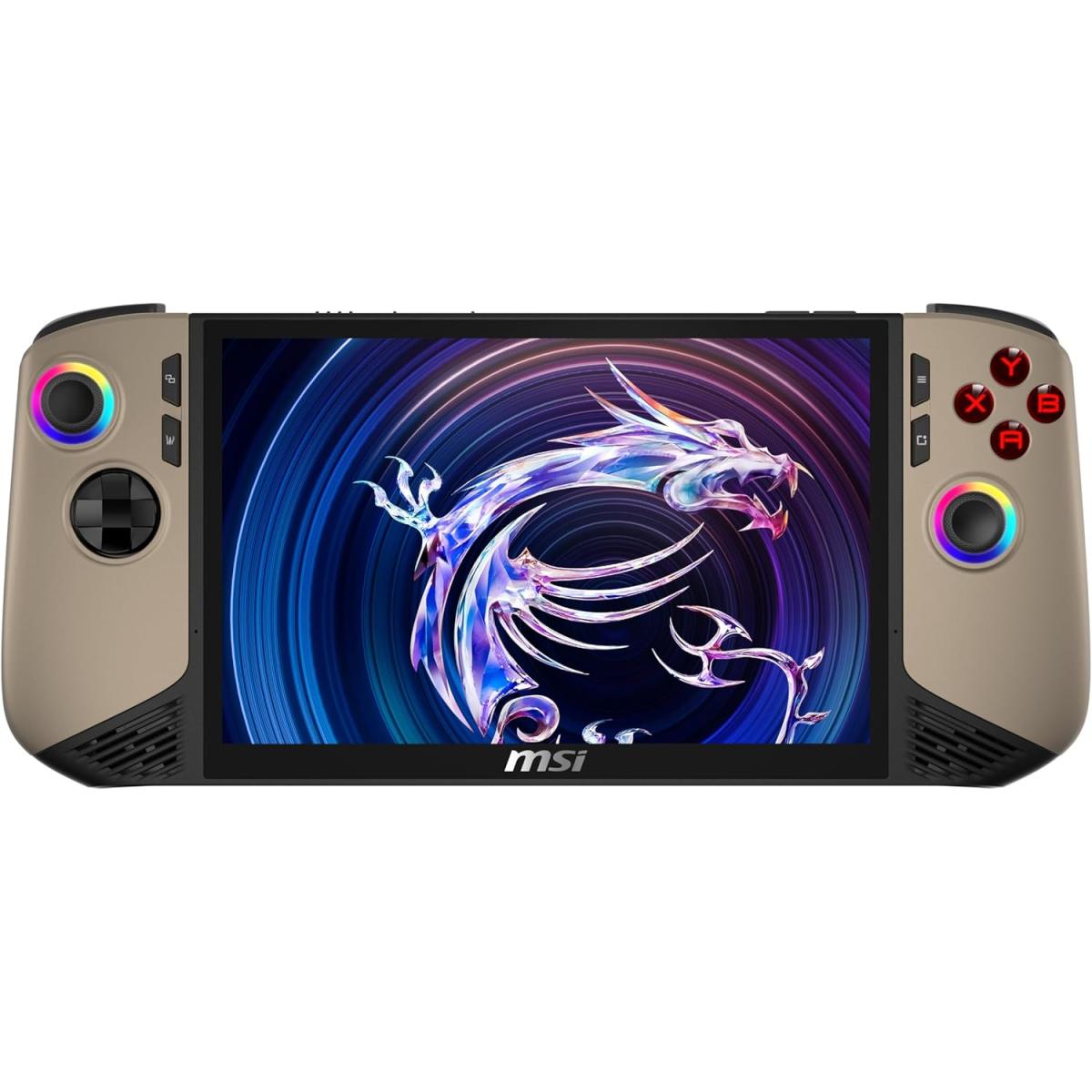 MSI Claw 8 AI+ (2025) A2VM Copilot+ PC Gaming Handheld Intel® Ultra 7 Gen II 258V 8-Core NPU For Faster AI Acceleration w/ Intel® Arc™ GPU & 8” Touch 120Hz Display , Sandstorm
