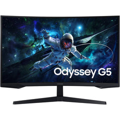 SAMSUNG 32" Odyssey G5 G55C (2023) 2K HDR10 165hz 1ms 1000R Curved AMD FreeSync Eye Care - Black