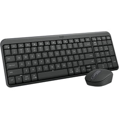 Logitech MK250 Bluetooth Mouse & Keyboard Combo Compa Wireless Keyboard, Ambidextrous Mouse, Durable Build - Windows/MacOS Arabic / English Layout - Graphite
