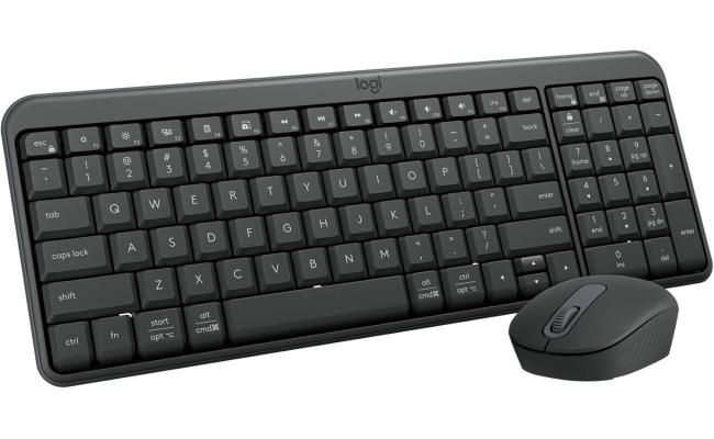 Logitech Mk250 Bluetooth Mouse & Keyboard Combo Compa Wireless Keyboard, Ambidextrous Mouse, Durable Build Windows/macos Arabic / English Layout Graphite Logitech Mk250 Bluetooth Mouse & Keyboard Combo Compa Wireless Keyboard, Ambidextrous Mouse, Durable Build Windows/macos Arabic / English Layout Graphite
