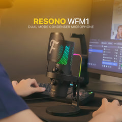 Fantech wireless microphone for audio recording