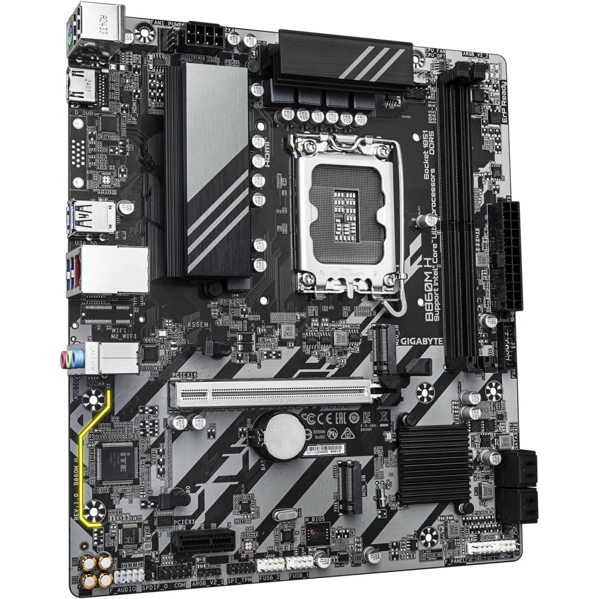 GIGABYTE PCIe motherboard for desktop computer builds
