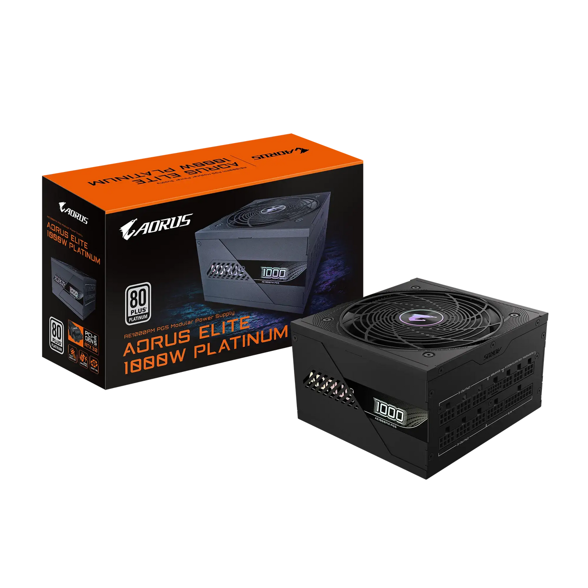 GIGABYTE AORUS ELITE P1000W 1000W 80+ Platinum Modular PCIe 5.0 POWER SUPPLY