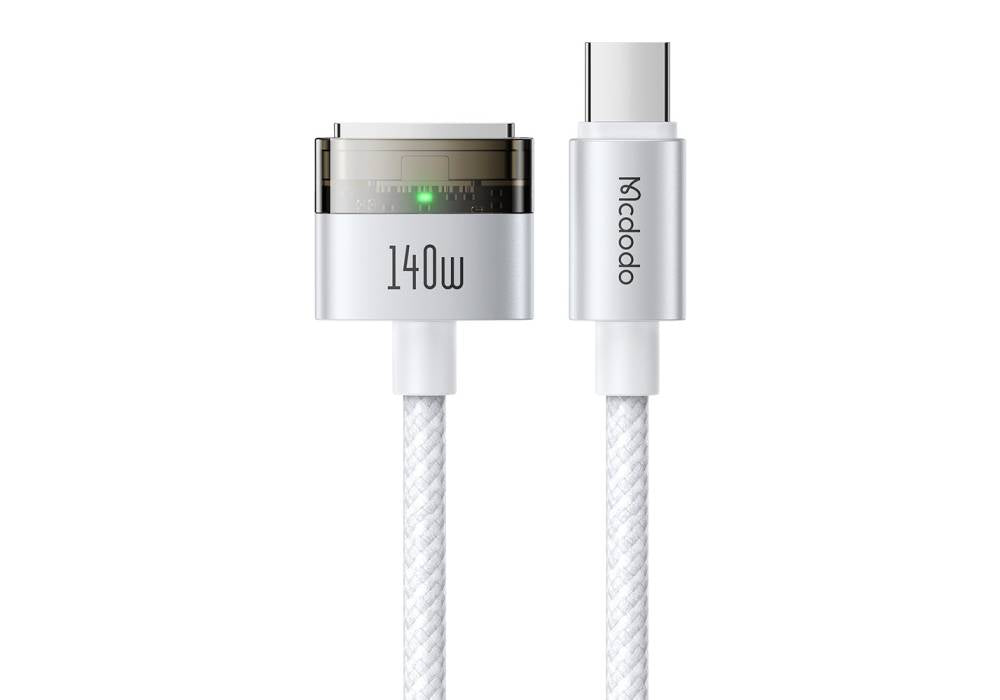 Mcdodo CA-207 USB-C to MagSafe 3 Charging Cable – 140W PD3.1 Fast Charging – LED Indicator – 2M - 18 Month Warranty