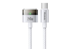 Mcdodo CA-207 USB-C to MagSafe 3 Charging Cable – 140W PD3.1 Fast Charging – LED Indicator – 2M - 18 Month Warranty