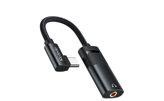 Mcdodo Ca 1880 60w Pd Usb Type C To Usb Type C & Aux Port Cable Mcdodo Ca 1880 60w Pd Usb Type C To Usb Type C & Aux Port Cable