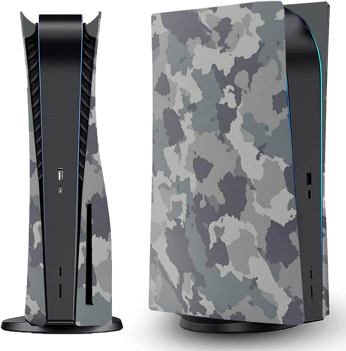 Gameak JO | Gaming Accessories Store Camouflage Face Plates Cover Shell Panels for PS5 Disc Edition Console