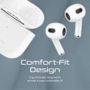 Promate FreePods-2 High Fidelity In-Ear Bluetooth v5.0 w/ Built-in Mic 25H Playback Time Auto Pairing & Wireless Charging Case - White