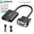 UGREEN CM513 Cable Adapter VGA (Male) To HDMI (Female) 0.15m black