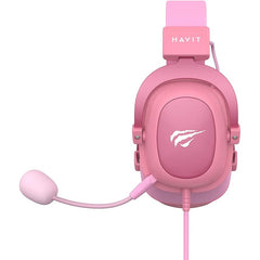 HAVIT GAMENOTE H2002D GAMING HEADPHONE -WHITE AND ROSE