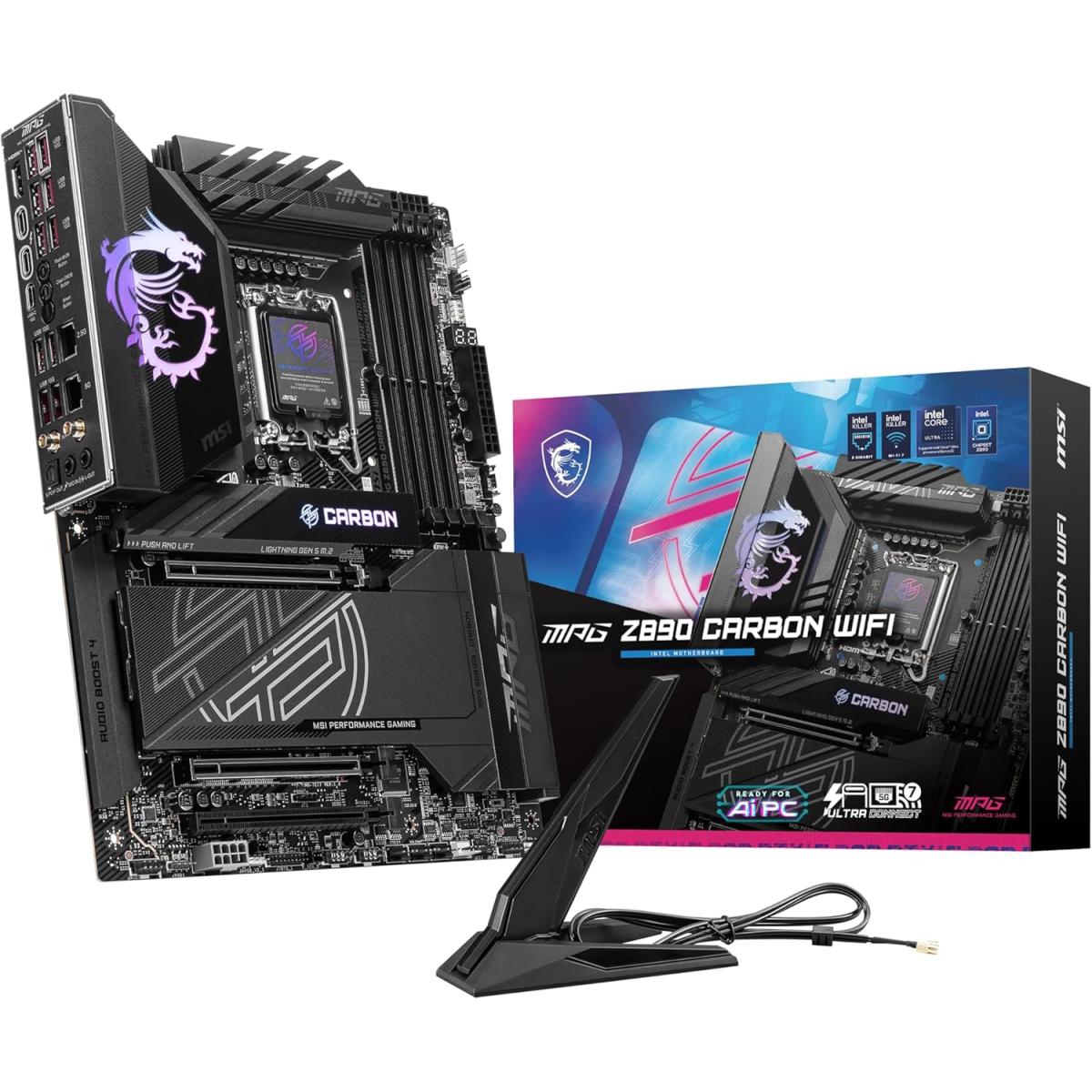 MSI motherboard for desktop computer builds