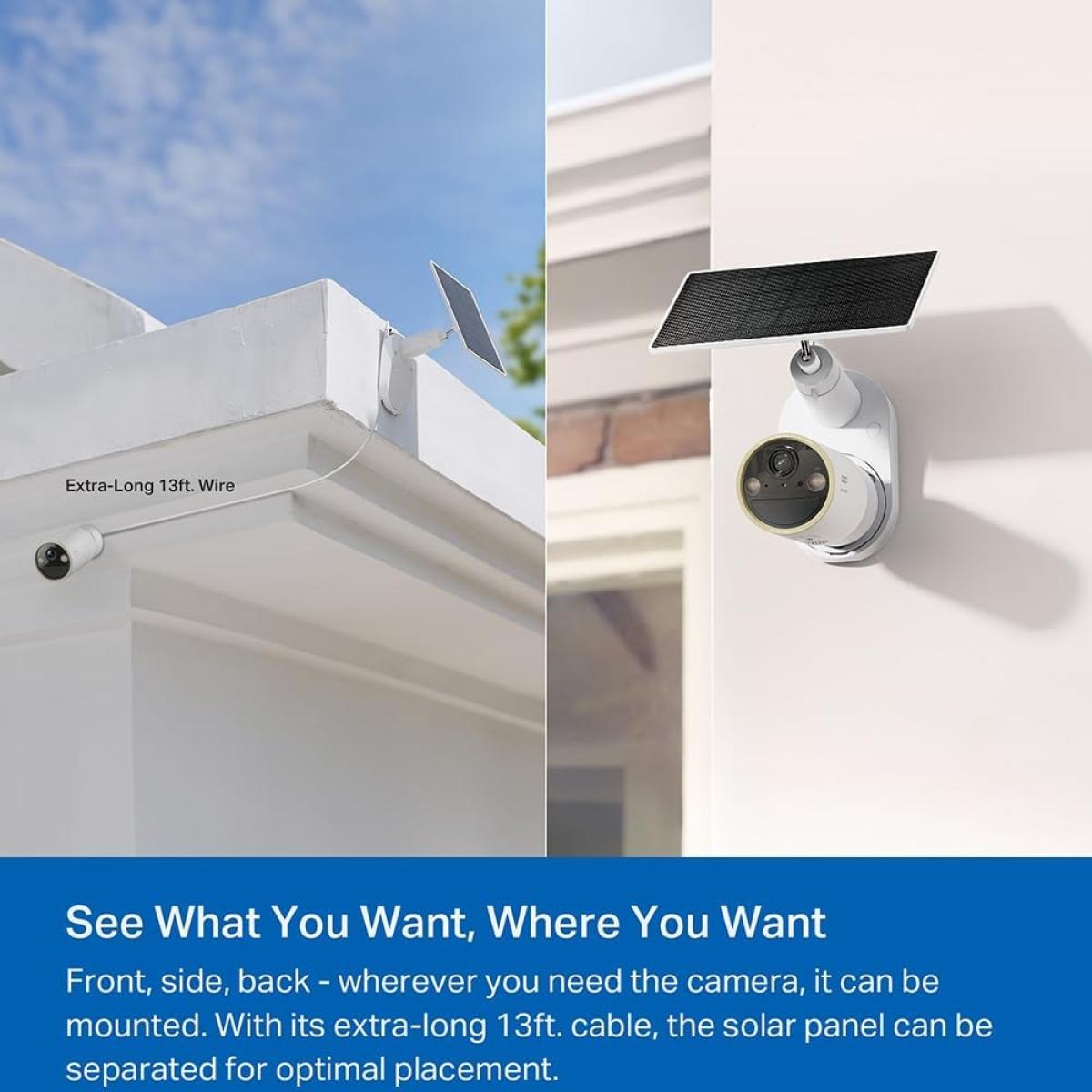 TP - Link 4K wireless security camera for surveillance systems