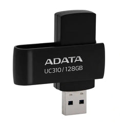 ADATA UC310 128GB USB Flash Drive - BLACK