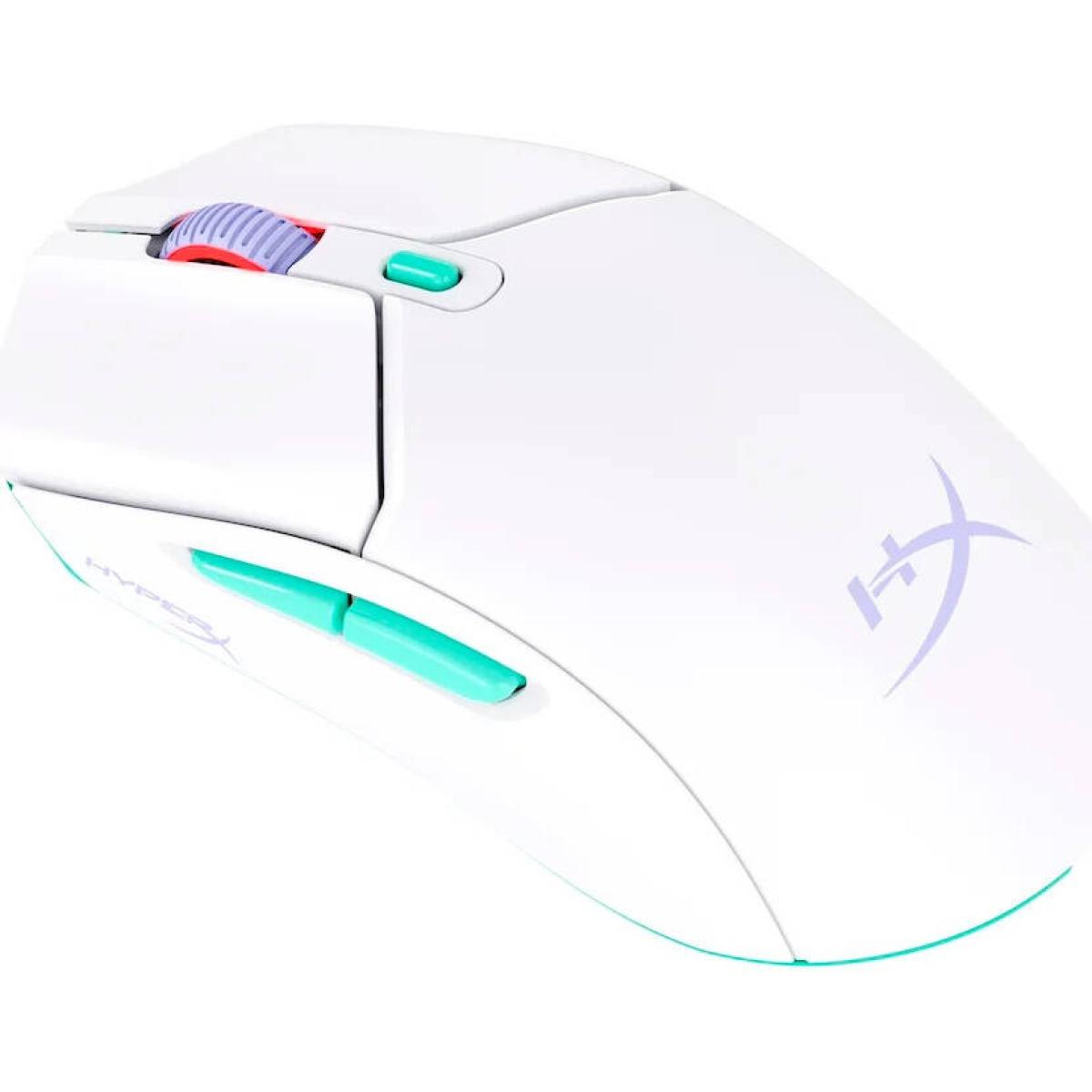 HyperX RGB wireless Bluetooth gaming mouse for computer setup