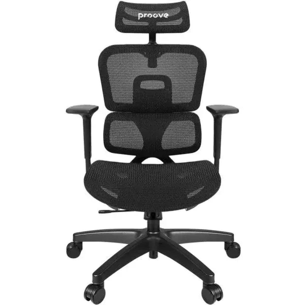 Proove CEO Ergonomic Office Chair with 4D Armrests & Footrest – Black
