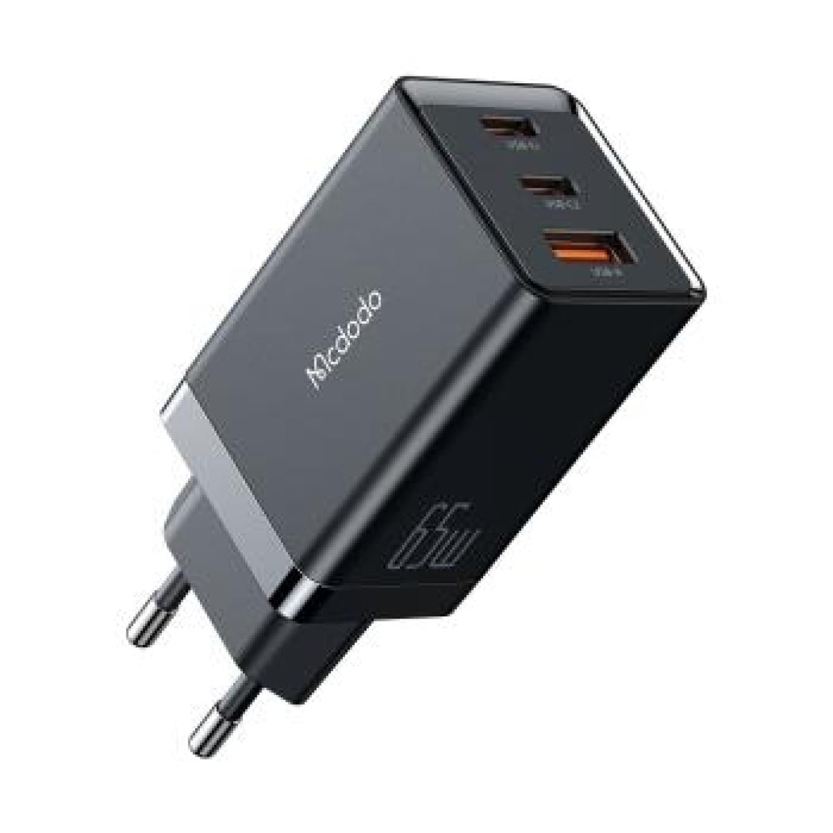Mcdodo Ch 1540 Gan5 Pro 65w 65 Watt Mini Charger Dual Output Usb C Pd Usb A Fast Charger