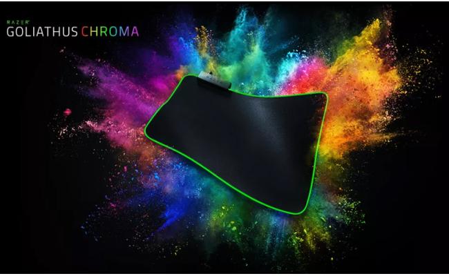Razer RGB gaming mouse for computer setup