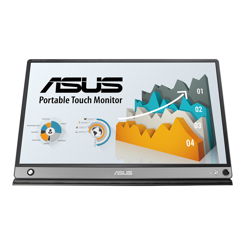 ASUS ZenScreen MB16AMT Touch Screen 15.6” FHD IPS Portable Monitor