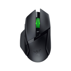 Razer Basilisk V3 X HyperSpeed Customizable Wireless Gaming Mouse: Mechanical Switches Gen-2-5G Advanced 18K Optical Sensor - Chroma RGB - 9 Programmable Controls - 285 Hr Battery - Classic Black