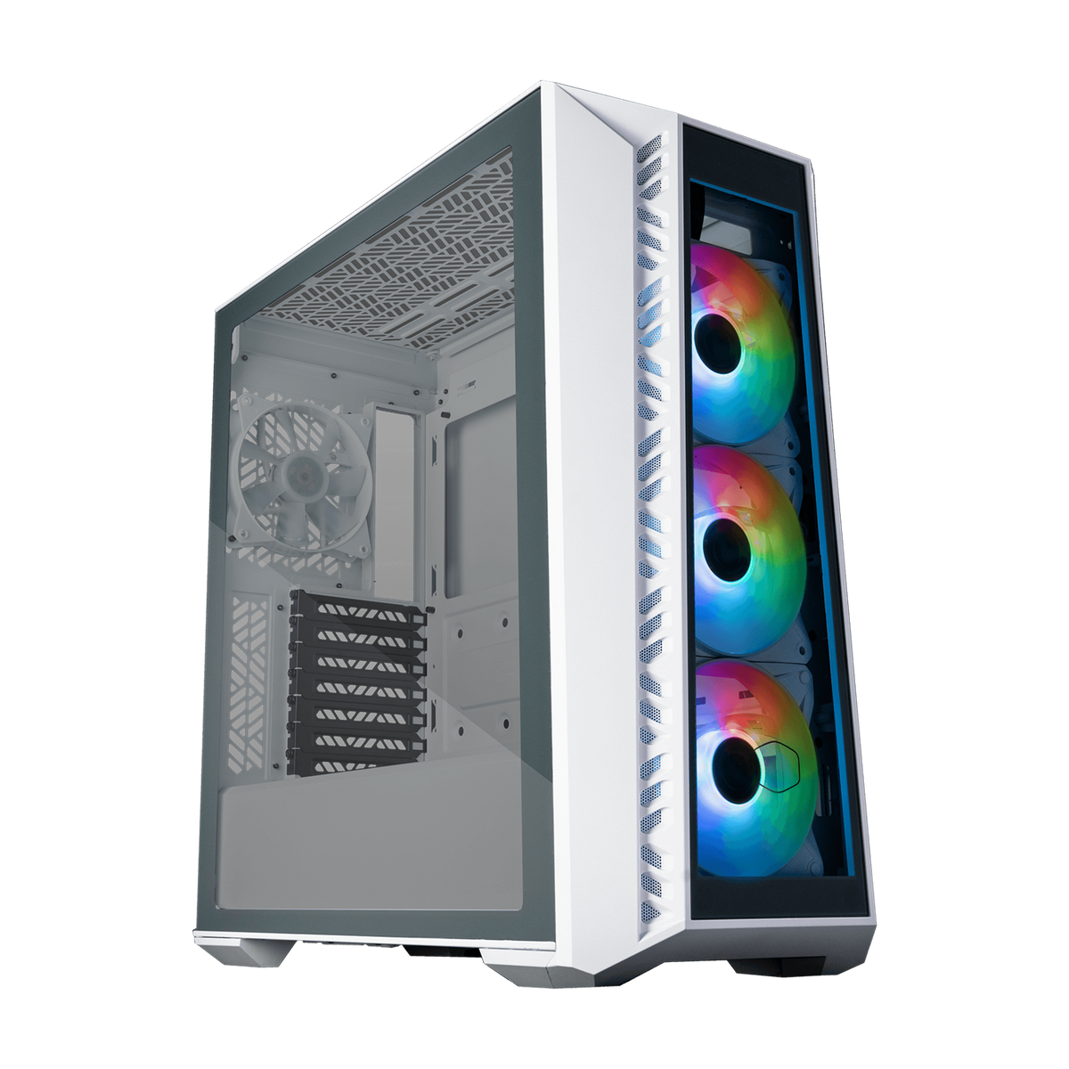 Cooler Master MASTERBOX 520 MESH ARGB Mid Tower WHITE Gaming Case
