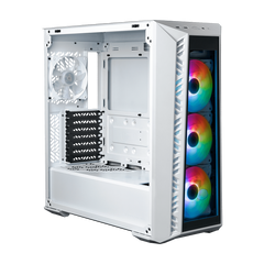 Cooler Master MASTERBOX 520 MESH ARGB Mid Tower WHITE Gaming Case