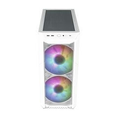 COOLER MASTER HAF 500 ARGB White Mid Tower White Gaming Case