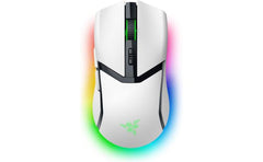Razer Cobra Pro Wireless 10 Customizable Controls 30K Optical Sensor Gen-3 Switches 2.4GHz Bluetooth & USB Type C up to 170 Hr Battery - White