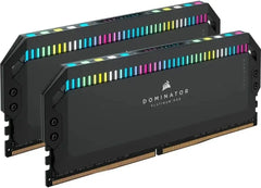 CORSAIR Dominator Platinum 64GB (2x32GB) 6400MHz RGB DDR5 PC RAM CL32