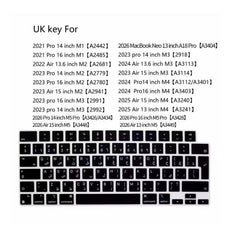 COVER FOR MACBOOK KEYBOARD WITH ARABIC LANGUAGE MacBook Neo A3404 A3426 A3428 A3449 A3434 A3448 A3403 A3401 A3113 A3114