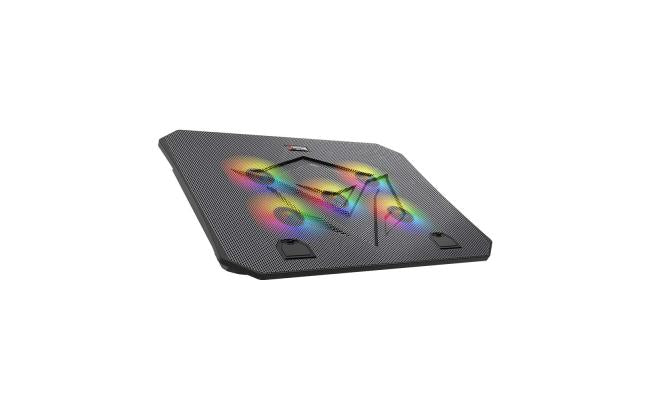Meetion Cp3030 5 Fans Rgb Gaming Cooling Pad