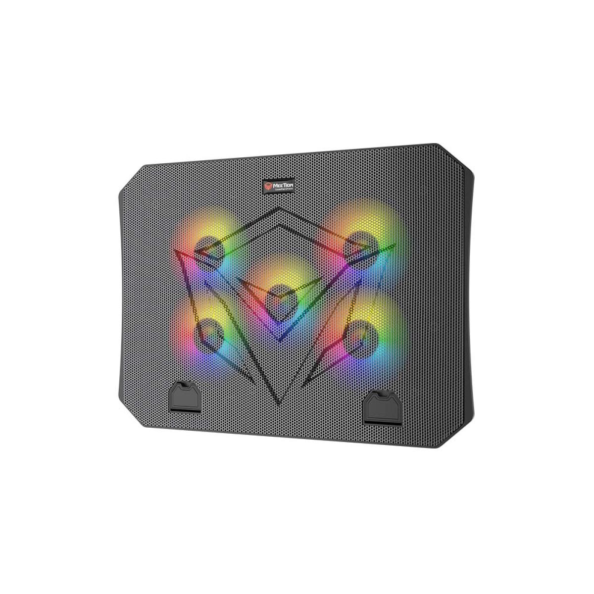 Meetion CP3030 5 Fans RGB Gaming Cooling Pad