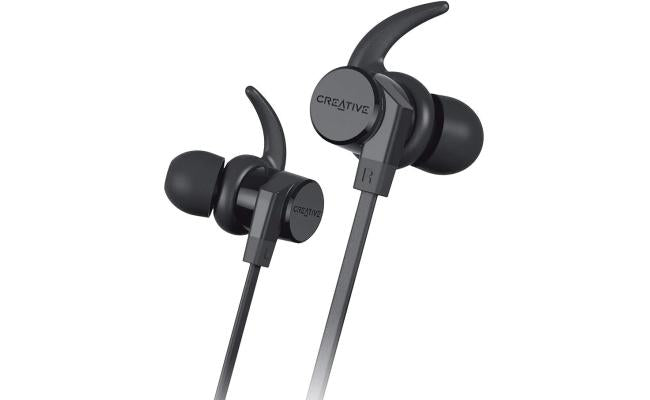 Creative Outlier One V2 Wireless Bluetooth 5.0 Sweatproof In Ear Headphones With Ipx5 Certified Water Resistant, Built In Microphone, And 9.5 Hours Battery Life For Gym, Running, Exercise And Sports Creative Outlier One V2 Wireless Bluetooth 5.0 Sweatproof In Ear Headphones With Ipx5 Certified Water Resistant, Built In Microphone, And 9.5 Hours Battery Life For Gym, Running, Exercise And Sports