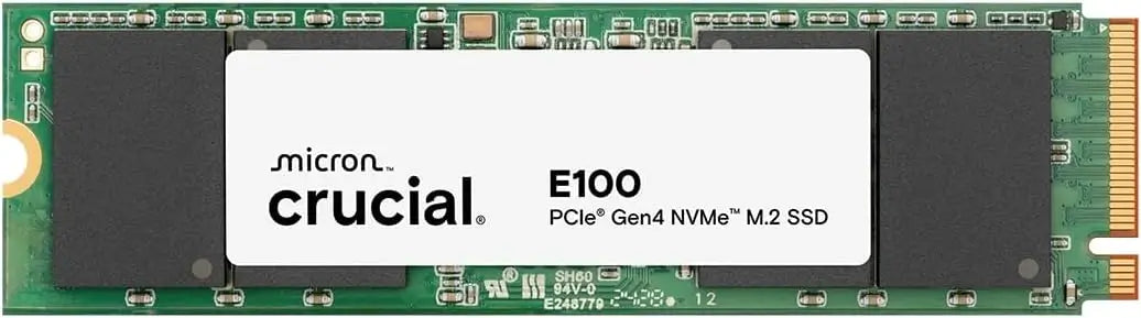 Crucial E100 2TB PCIe Gen4 NVMe M.2 SSD