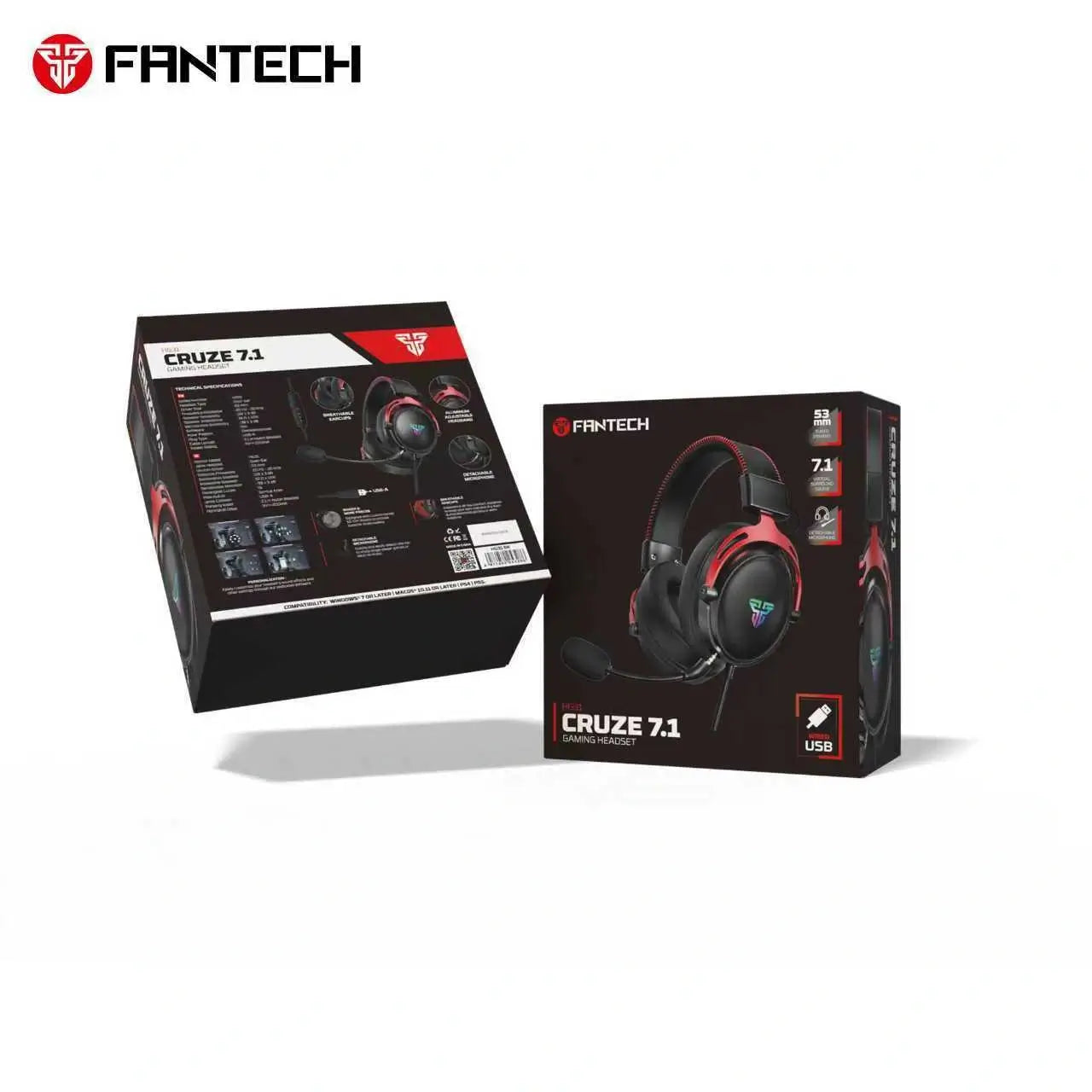 Fantech Hg31 Cruze 7.1 Surround Sound Gaming Headset Fantech Hg31 Cruze 7.1 Surround Sound Gaming Headset