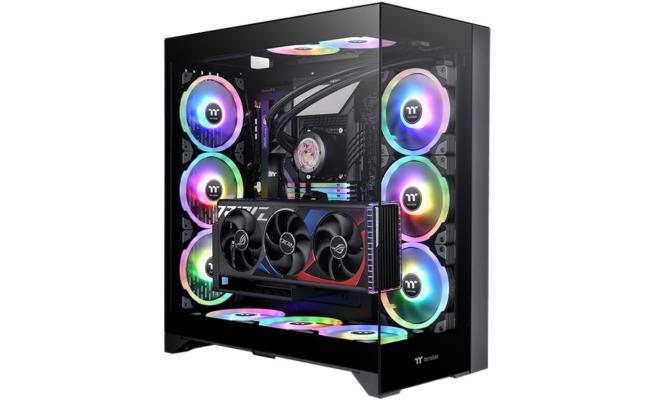 Thermaltake PCIe PC case for desktop computer builds and component installation