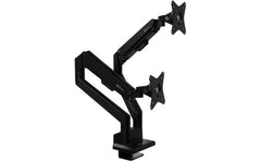 Arozzi Alzare Neo Duo Gas Spring Dual Monitor Arm Support up to 9KG 360° Screen Rotation Adjustable Height & Full Motion - Black