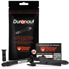 Thermal Grizzly Duronaut - 2 Gram - Enhanced Durability & High Performance Thermal Paste - for Maximum Thermal Conductivity While Overclocking CPU/GPU/PS4/PS5/Xbox