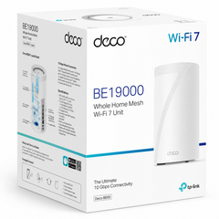 TP-Link Deco BE85 BE19000 Tri-Band Wi-Fi 7 Mesh System - 1 Pack EU V1