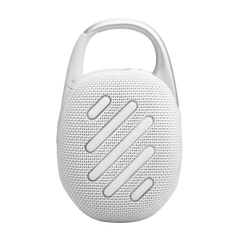 JBL Clip 5 Portable Bluetooth Speaker Box White - Waterproof and Dustproof