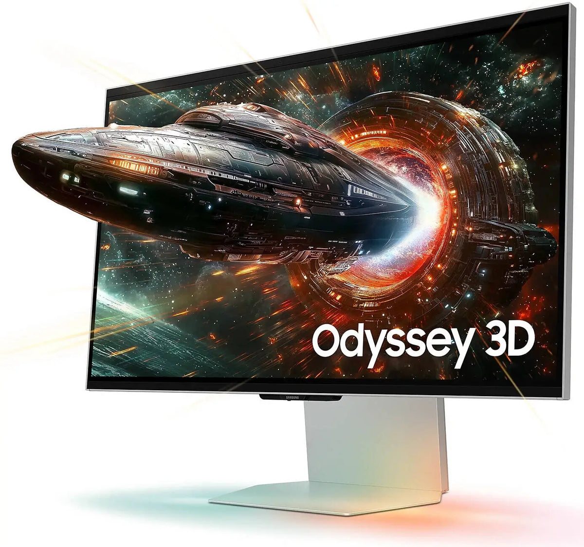 Samsung Odyssey G90xf 3d Fg900 27 Inch 4k 165hz 1ms (gtg) Ai 3d Video Conversion Gaming Monitor