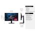 SAMSUNG DisplayPort to DisplayPort 4K monitor for display setup