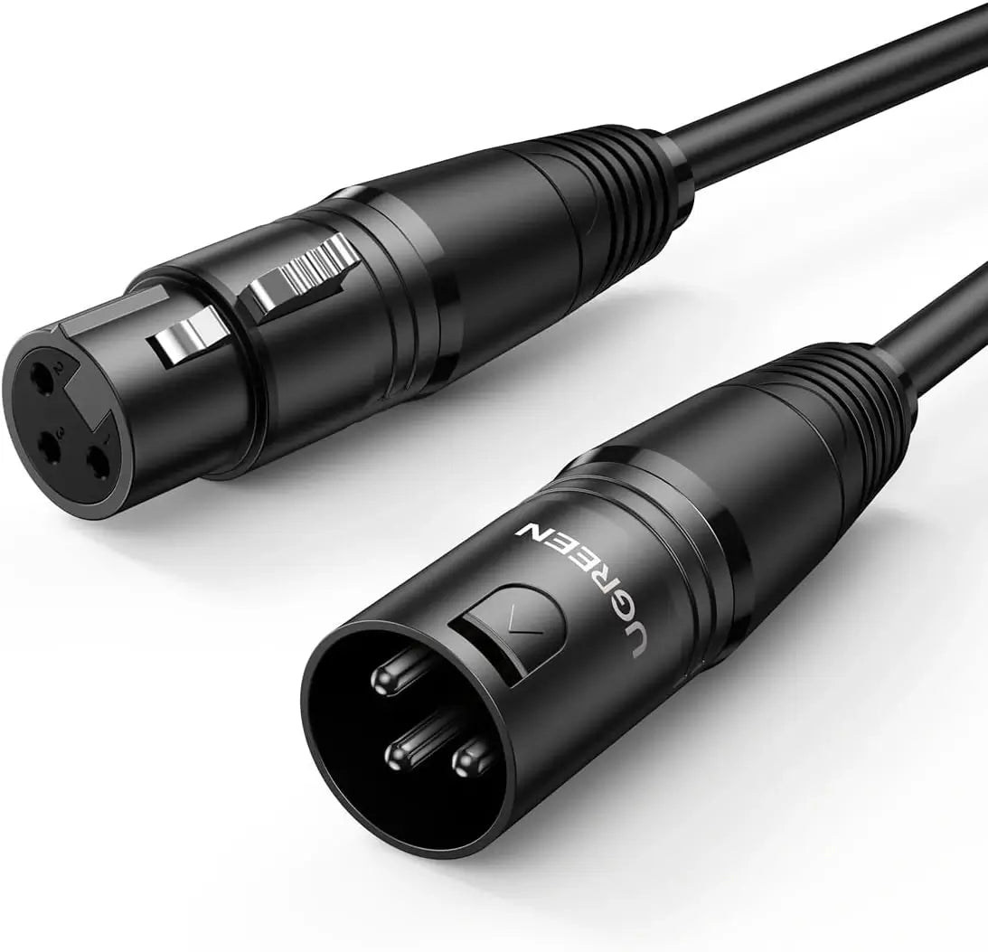 Ugreen 20712 Xlr Male To Female Microphone Extension Audio Cable 5m