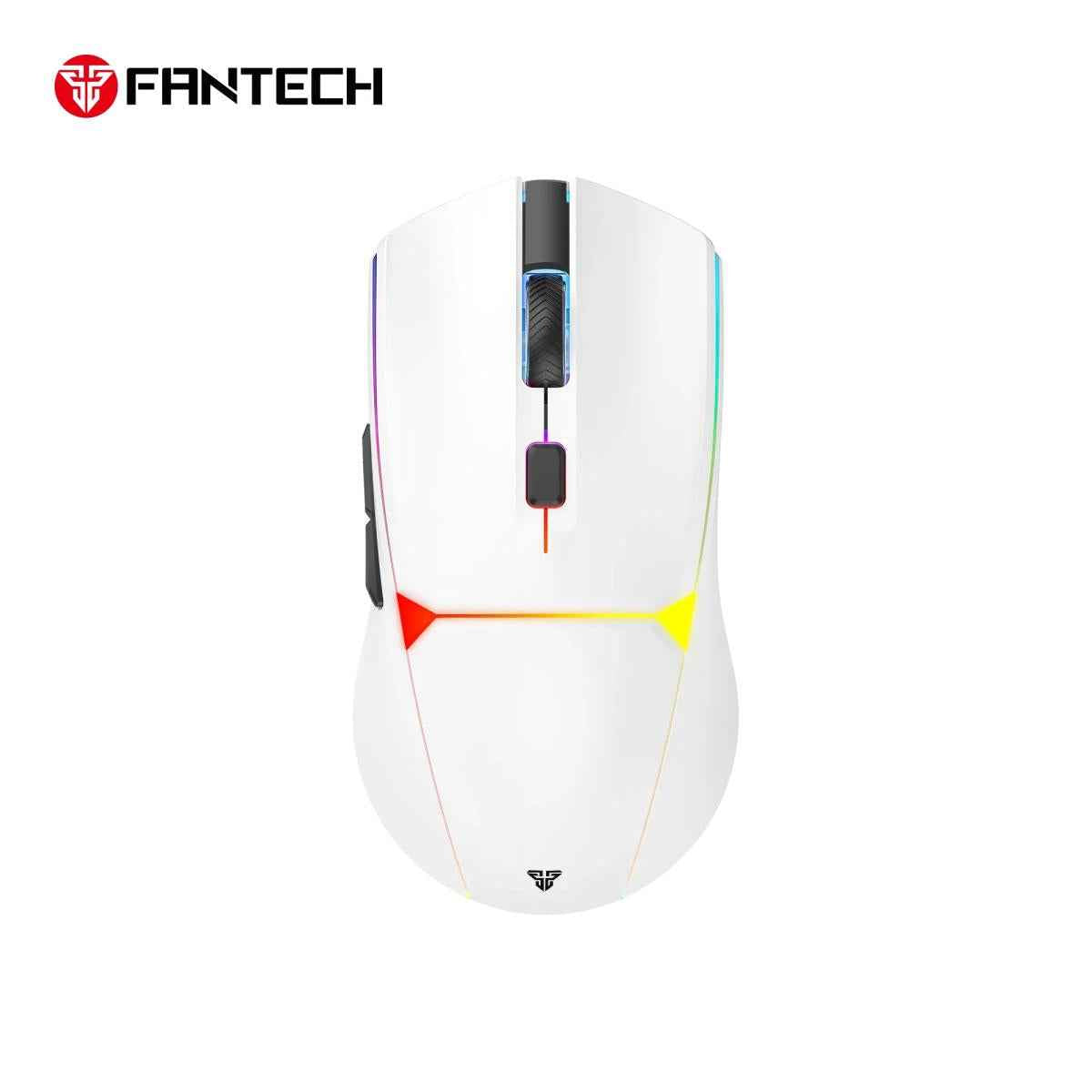 FANTECH WG7V2 CRYPTO II Wireless Gaming Mouse - White, Switch Lifetime: 20 Million Clicks Sensor: Optical Gaming Sensor DPI (Max): 12000 DPI-White | WG7V2W |